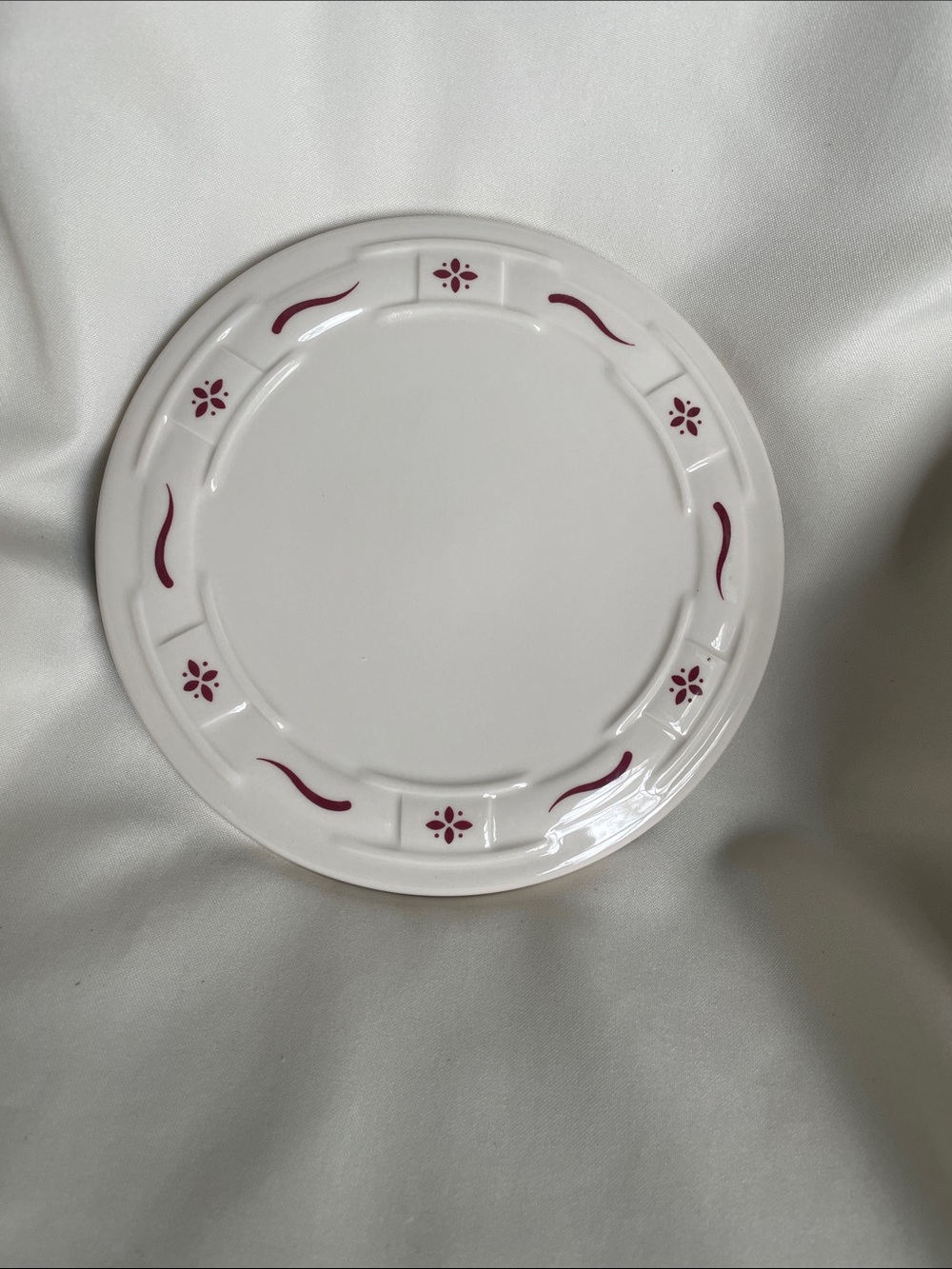 Longaberger Pottery Red Trivet